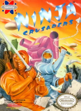 Ninja Crusaders (USA) box cover front
